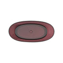 Cada Freestanding, Ovala, Burgundy Red, Rasina, 170x78x67cm
