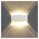 Fantas Aplica LED Interior/Exterior, 8 Surse x 1W, IP65, Alb, 3000K
