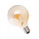 Bec cu Filament G125, E27, 8W, Lumina Calda