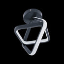 Lustra LED 24W, Negru, 3000/4000/6000K, Acril TB003 - LEDS