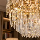 Candelabru Cristal ALHAMBRA Petito 3x E14, Diametru 30cm, Auriu Lucios, Inaltime Reglabila - 01_CC920-300GD.png