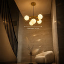 Lustra LOFT Chamber, 5x G9, Alb Auriu, Metal, Inaltime Reglabila, Modern - 01_LC802-5GD.png