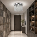 Candelabru LED Cristal LLC210/400CH Rotund, 22W, Lumina Rece/Calda/Neutra, Cristal, Crom Lucios - 02_LLC210-400CH.png