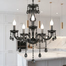Candelabru Cristal ALNWICK Eleganza, 5xE14, Diametru 48cm, Negru, Inaltime Reglabila - 03_CC125-5BK.png