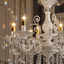Candelabru SANSSOUCI 6xE14 Cristal si Metal – Design Clasic, Alb Argintiu - 04_CC220-6WH.png