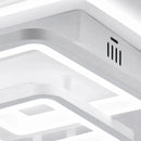Lustra LED cu telecomanda ZOE, 60W, 3 Patrate, lumina Rece/Calda/Neutra, Dimabila, Alb, Metal si Acril - LT808-3WH_closeup6000.png