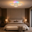 Lustra LED cu telecomanda si cristal NOVA ROTONDA RGB 82W, 4 Cercuri, lumina Rece/Calda/Neutra, Dimabila, Alb - 06_LT073-4WH.png
