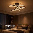 Lustra LED cu Telecomanda LT179/5BK, 68W, 5 Elemente, Lumina Rece/Clada/Neutra, Dimabila, Negru - 08_LT179-5BK.png