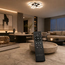 Lustra LED cu telecomanda ELLA 120W, 6 Patrate, lumina Rece/Calda/Neutra, Dimabila, Negru, Metal si Acril - 09_LT130-6BK.png