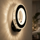 Aplica LED NOVA Rotonda, 16W, Negru & Inox, lumina Calda/Rece/Neutra - 10_AL073-1BK.png