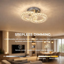 Lustra LED si cristal ZABINA 25W, 2 Cercuri, lumina Rece/Calda/Neutra, Crom Lucios - 10_LT062CR.png