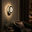 Aplica LED NOVA Rotonda, 16W, Negru & Inox, lumina Calda/Rece/Neutra - 11_AL073-1BK.png