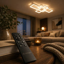 Lustra LED cu telecomanda LANDYN 78W, lumina Rece/Calda/Neutra, Dimabila, Alb - 11_LT500-3WH.png