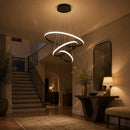 Lustra LED suspendata RICCI 81W, 3 Cercuri, lumina Rece/Calda/Neutra, Negru, Inaltime Reglabila - 12_LL104-3BK.png