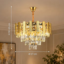 Candelabru Cristal PELES Petito 3xE14, Diametru 27cm, Auriu Lucios, Inaltime Reglabila - 14_CC8958 300GD.png