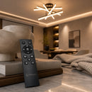 Lustra LED cu Telecomanda LT179/5BK, 68W, 5 Elemente, Lumina Rece/Clada/Neutra, Dimabila, Negru - 17_LT179-5BK.png