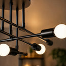 Lustra Clasica Modernist Octa, 8x E27, Negru, Design Modern, Metal, Fara Abajur - 12_LC360-8BK.png
