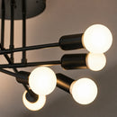 Lustra Clasica Modernist Octa, 8x E27, Negru, Design Modern, Metal, Fara Abajur - 14_LC360-8BK.png