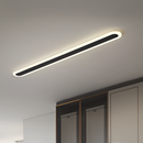 Aplica LED de Exterior SUHA, Lungime 50cm, 6W, IP65, Metal, Liniar, Negru
