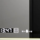 Oglinda LED Rectangulara, 120x80cm, Venezia Senzor MotionGlow Marcello, Sistem Dezaburire, Ceas & Termometru, Dimabila Oglinzi Marcello Default Title Alessandro Design