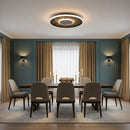 Lustra LED cu telecomandă LT656BK, 3000/4000/6000K, Ø40.5,46W, Negru Lustre LED cu Telecomanda Default Title Alessandro Design