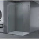 Paravan duș Walk-In 90x195 cm, sticlă securizată 8 mm, satin, profil metalic rezistent