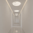 Plafonieră LED 23 cm, 22W, 3000K / 4000K / 6000K, Alb, Metal si Acril Plafoniere LED Default Title Alessandro Design
