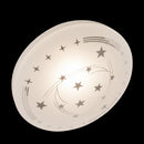 Plafonieră LED Stele 35 cm, 31W, 3000K / 4000K / 6000K, Alb, Metal si Acril