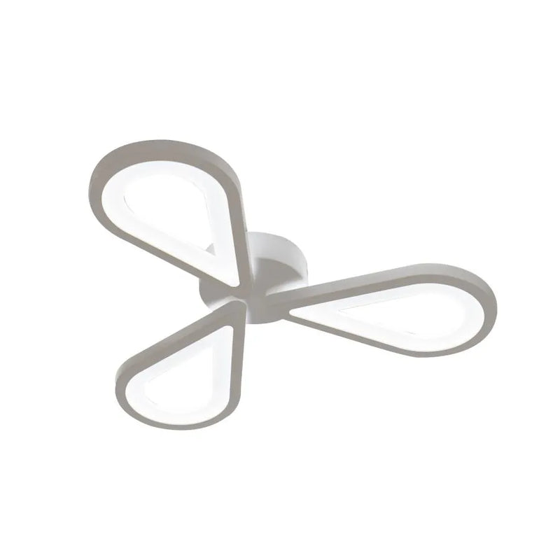 Lustra LED AURALIUS 18W, 3 Petale, lumina Neutra,  4000K, Alb