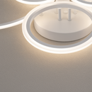 Lustra LED cu telecomanda BETTY 82W, 6 Cercuri, lumina Rece/Calda/Neutra, Dimabila, Alb Lustre LED cu Telecomanda Default Title Alessandro Design