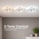 Lustra LED VERTEX Matrix, Romburi Suprapuse, Rame Metalice, 24W, 2 Romburi, Lumina Rece/Calda/Neutra 3000K/4000K/6000K, Alb Lustre LED Default Title Alessandro Design