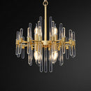 Candelabru Cristal CC850/480GD ,6xE14, 48X45cm, Inaltime Reglabila, Auriu Lucios, Inaltime Reglabila, Design Elegant, Metal si Cristal Candelabre Cristal Default Title Alessandro Design