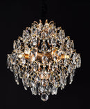 Candelabru Cristal CRYSTARA Nobile, 5x E14, Diametru 40cm, Auriu Lucios Candelabre Cristal Default Title Alessandro Design