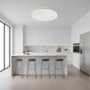 Plafonieră LED 35 cm, 31W, 3000K / 4000K / 6000K, Alb, Metal si Acril