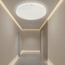 Plafonieră LED Raza 23 cm, 22W, 3000K / 4000K / 6000K, Alb, Metal si Acril
