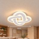 Lustra LED CRINELLA 45W, Diametru 23cm, lumina Rece/Calda/Neutra, Alb