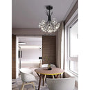 Candelabru Cristal PETERHOF Petito, 13xG4, Diametru 52 cm, Negru Candelabre Moderne Default Title Alessandro Design