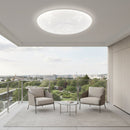 Plafonieră LED Flux 23 cm, 22W, 3000K / 4000K / 6000K, Alb, Metal si Acril Plafoniere LED Default Title Alessandro Design