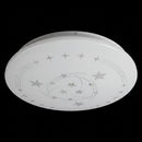 Plafonieră LED Stele 35 cm, 31W, 3000K / 4000K / 6000K, Alb, Metal si Acril