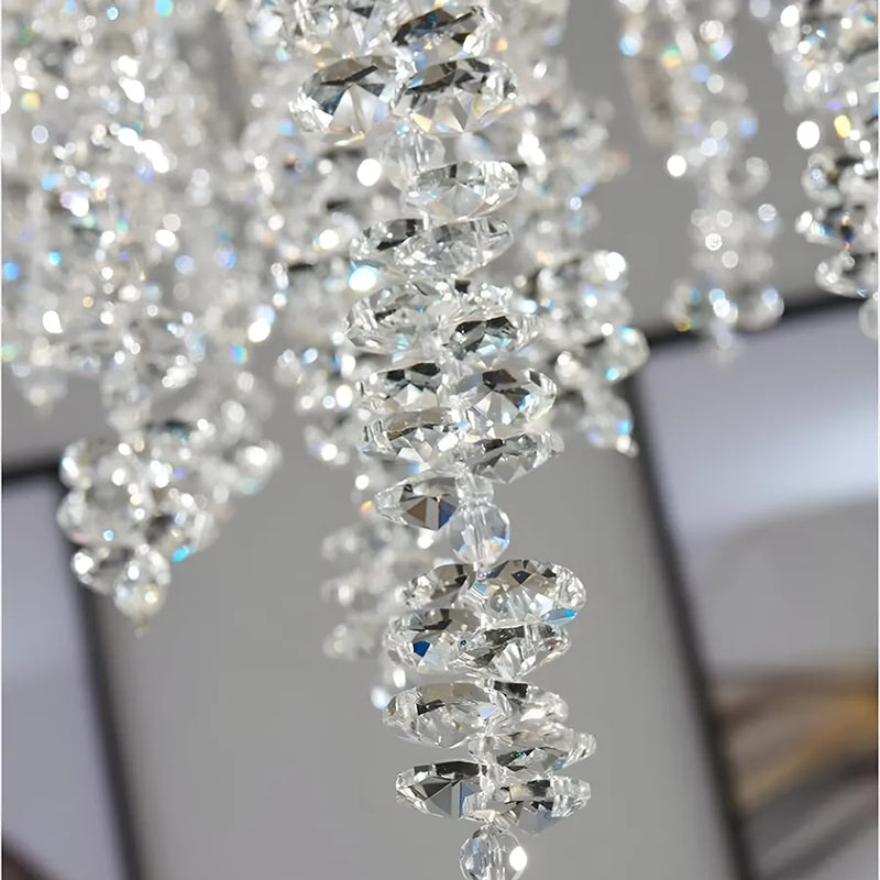 Candelabru Cristal Judson 6x E14 Auriu