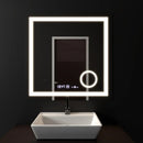Oglinda LED Rectangulara, 60x60cm, Souverain MotionGlow Marcello, Sistem Dezaburire, Ceas & Termometru, Lupa Cosmetica, Dimabila Oglinzi Marcello Default Title Alessandro Design