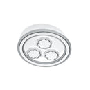 Lustra LED Rylee, 25W, 3000/4000/6000K, Alb, Acril