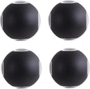 Aplica LED AX240, Exterior, 4 Surse, 4W, Negru, 3000K