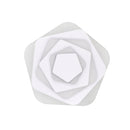 Lustra LED SIENA 28W, Diametru 23cm, lumina Rece/Calda/Neutra, Alb