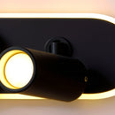 Lustra LED cu Proiector Reglabil FISSO Camilla 49W, lumina 3000/4000/6000k, Negru Lustre LED Default Title Alessandro Design