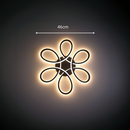 Lustra LED cu telecomanda HELIX 63W, lumina Rece/Calda/Neutra, Dimabila, Negru Lustre LED cu Telecomanda Default Title Alessandro Design
