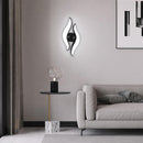 Aplica LED AX215, Exterior / Interior, 2 Surse, 12W, Negru, 3000K