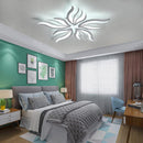 Lustra LED cu telecomanda SAKURA 62W, 5 Petale, lumina Rece/Calda/Neutra, Dimabila, Alb Lustre LED cu Telecomanda Default Title Alessandro Design