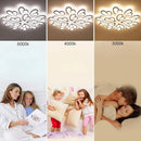 Lustra LED cu telecomanda BLOSSOM 146W, 12 Petale, lumina Rece/Calda/Neutra 3000k/4000k/6000k, Dimabila, Alb Lustre LED cu Telecomanda Default Title Alessandro Design