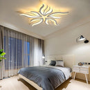 Lustra LED cu telecomanda SAKURA 62W, 5 Petale, lumina Rece/Calda/Neutra, Dimabila, Alb Lustre LED cu Telecomanda Default Title Alessandro Design